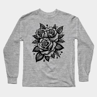 roses tattoo Long Sleeve T-Shirt